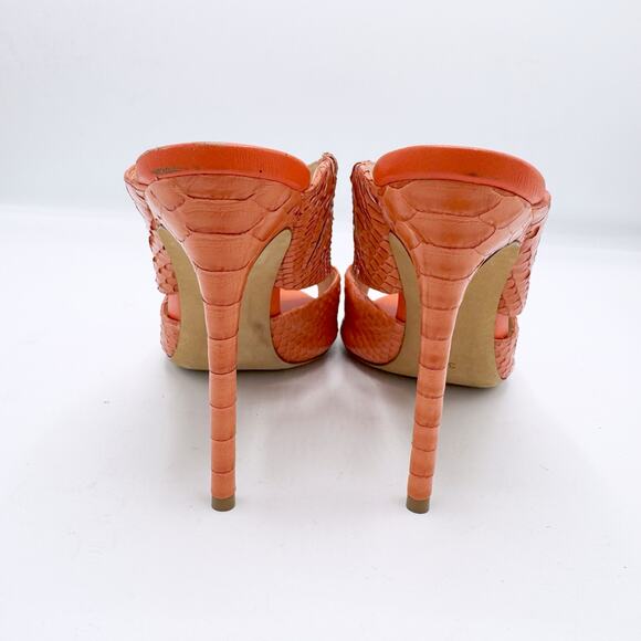 Alexandre Birman High Heel Python Latoya Sandal - Picture 7 of 11